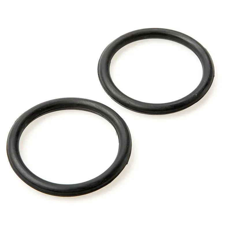 Lorina One Size Pair Rubber Rings For Peacock Safety Irons in Black