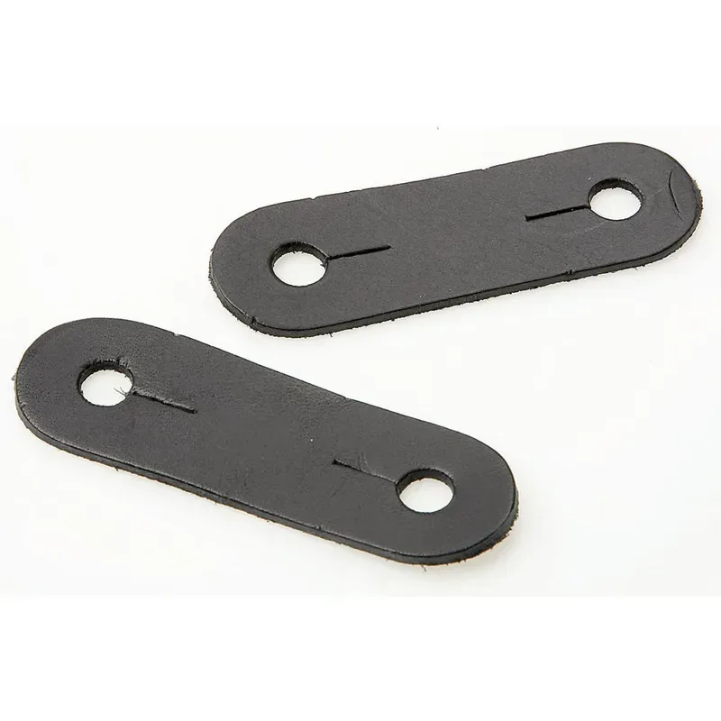 Lorina One Size Pair Leathers For Peacock Safety Irons in Black