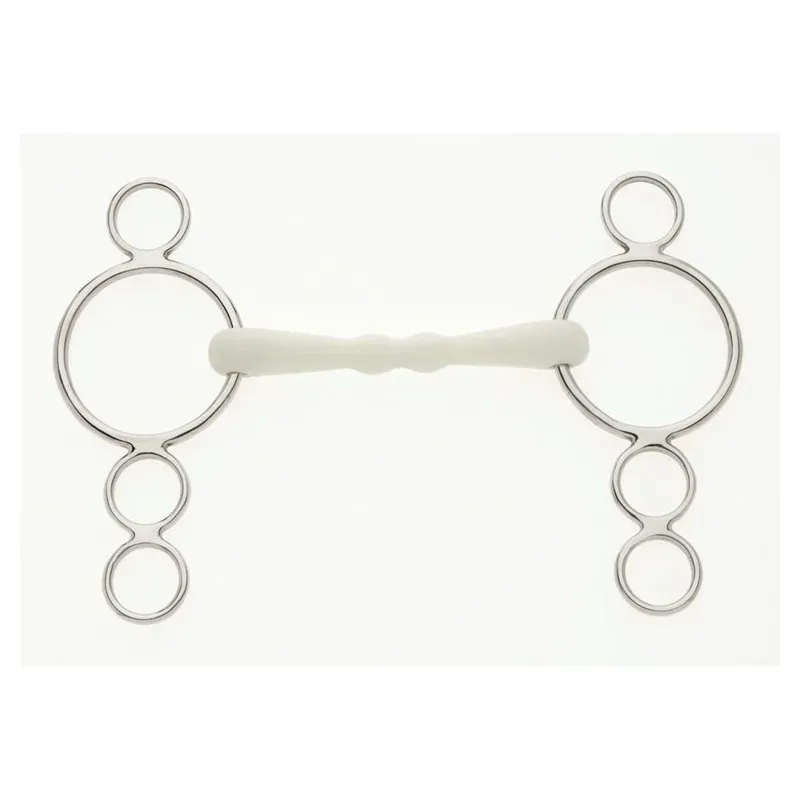 Lorina Flexi Mullen Mouth Continental 3 Ring in White