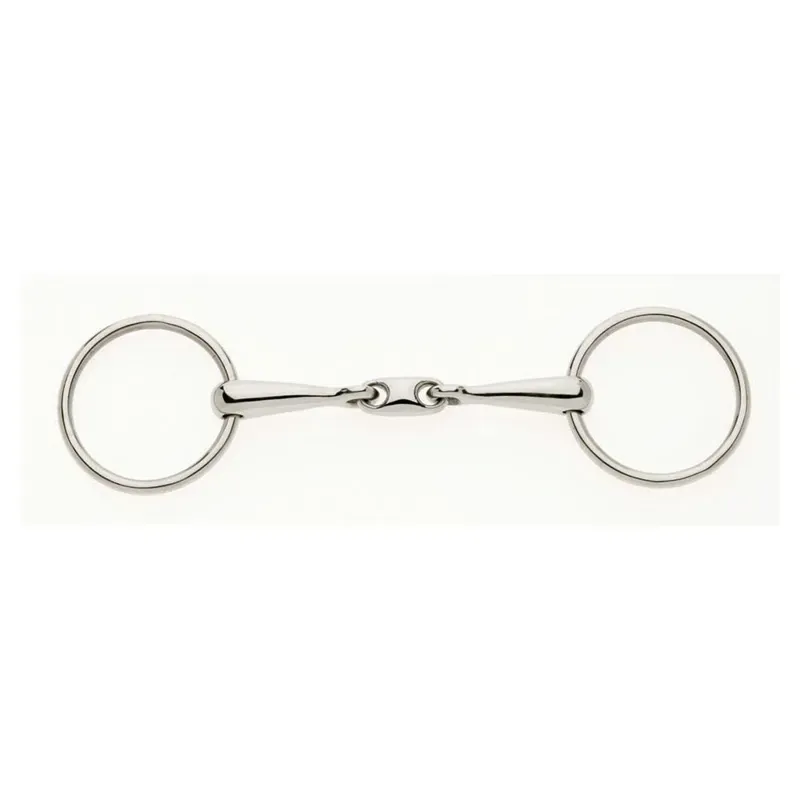 Lorina Loose Ring Snaffle Small Lozenge in Silver