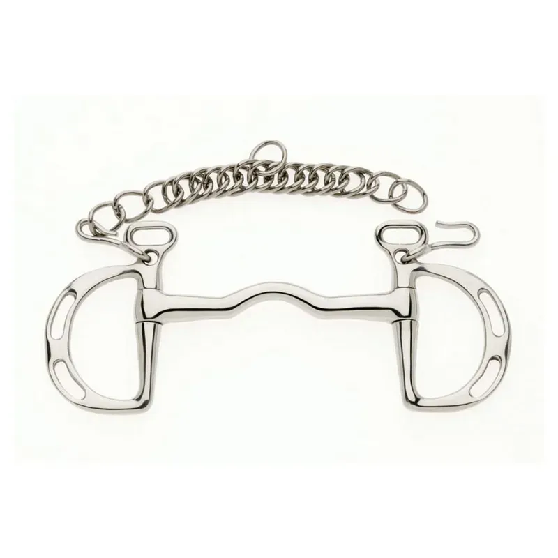 Lorina Uttoxeter Slotted Kimblewick in Silver