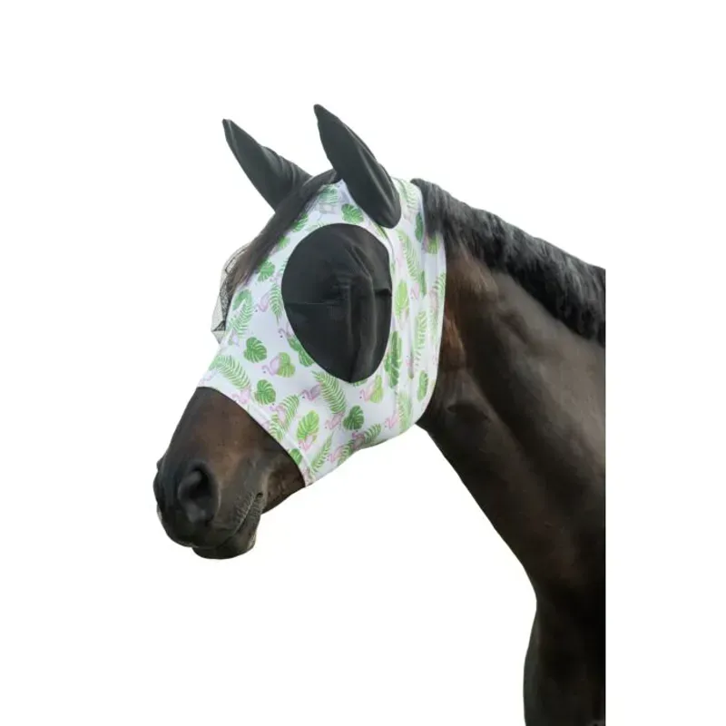 HKM fly mask / Flamingo Elastic/ FULL