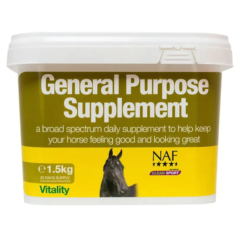 NAF General Purpose Supplement in Yellow