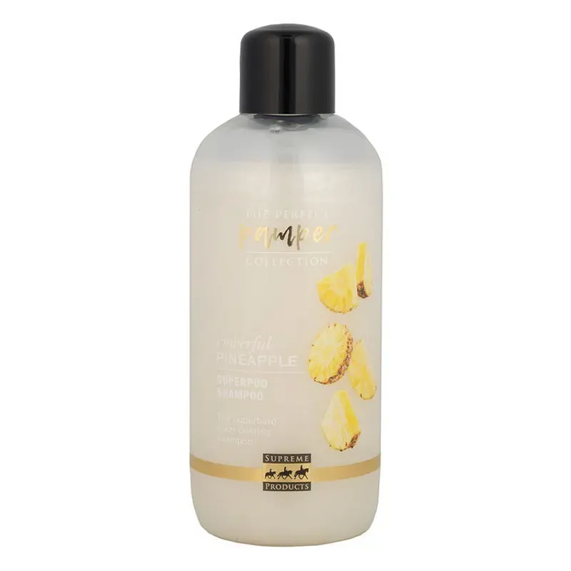 Supreme Products 500ml Powerful Pineapple Superpoo Shampoo in White