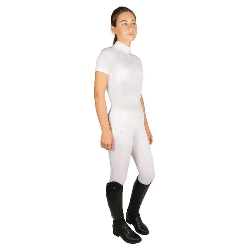 Hy Equestrian Children's Roka Regal Tights in White