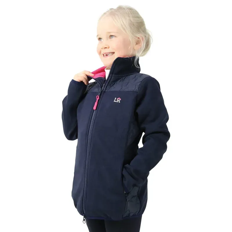Little Rider Sophia Jacket in Navy/Pink