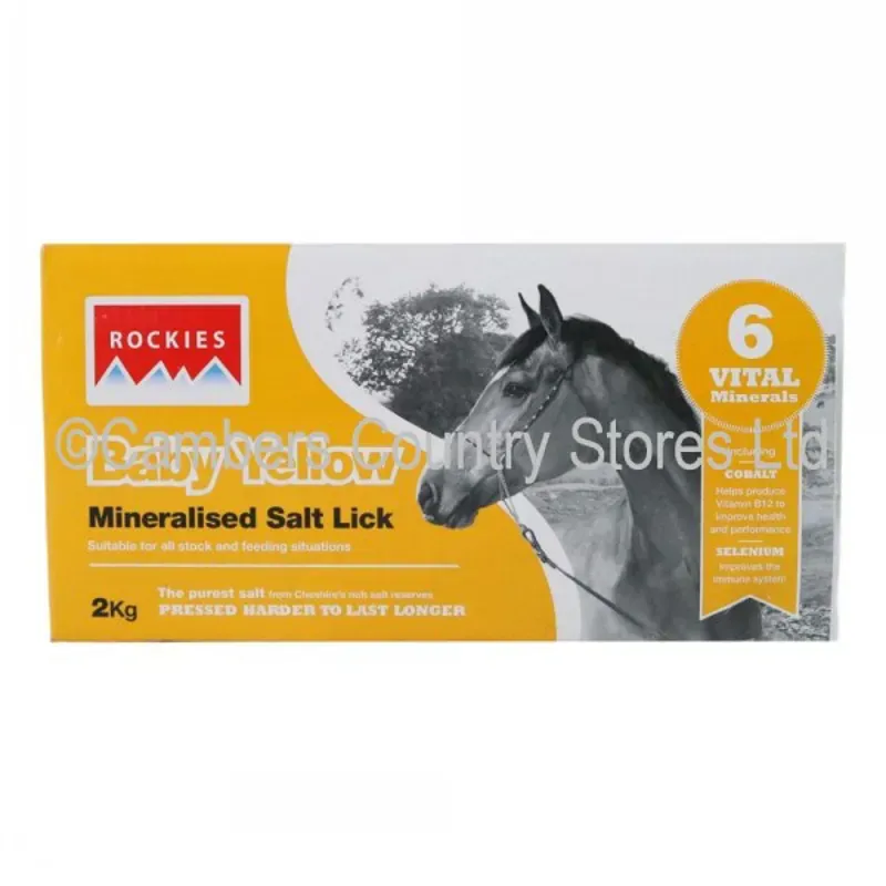 Rockies 10 x 2kg Baby Yellow