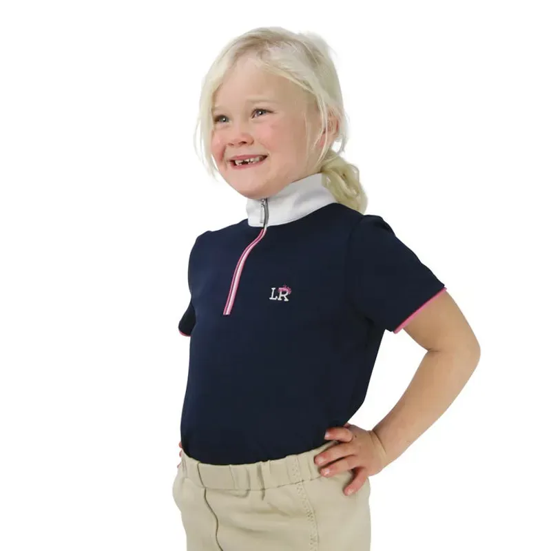 Little Rider Susan Show Shirt in Navy
