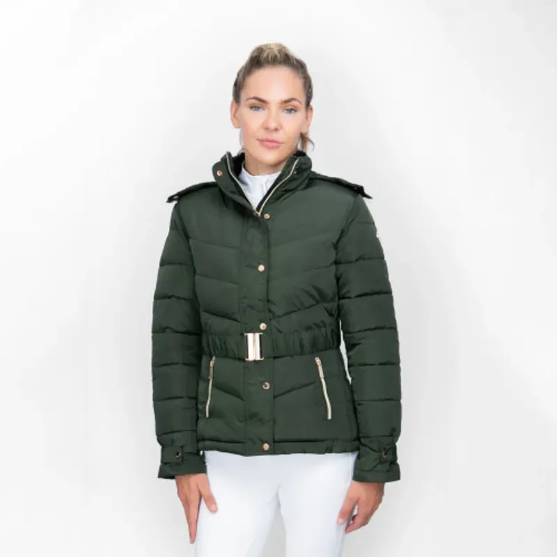 Coldstream Cornhill Quilted Coat in Fern Green-1