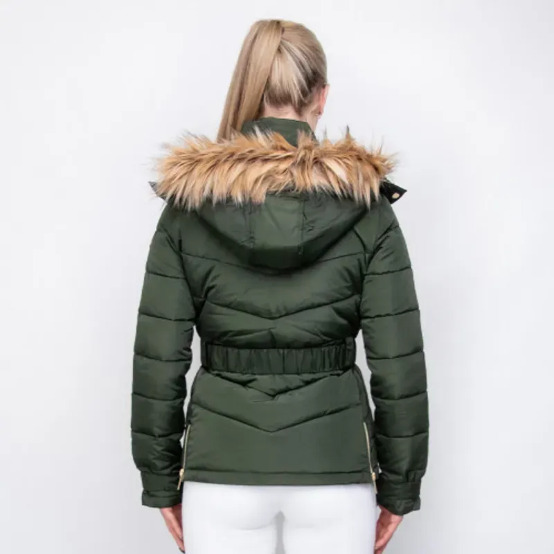 Coldstream Cornhill Quilted Coat in Fern Green-2