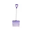 Red Gorilla Short D Handle Bedding Fork in Purple