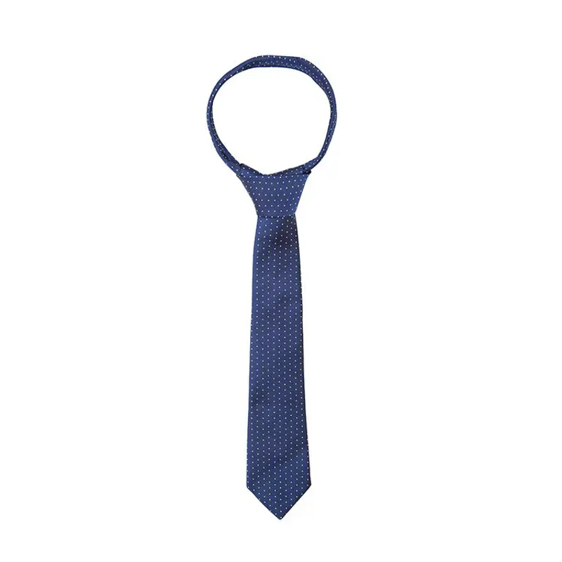 Supreme Products Show Tie - - Navy/Gold Spot