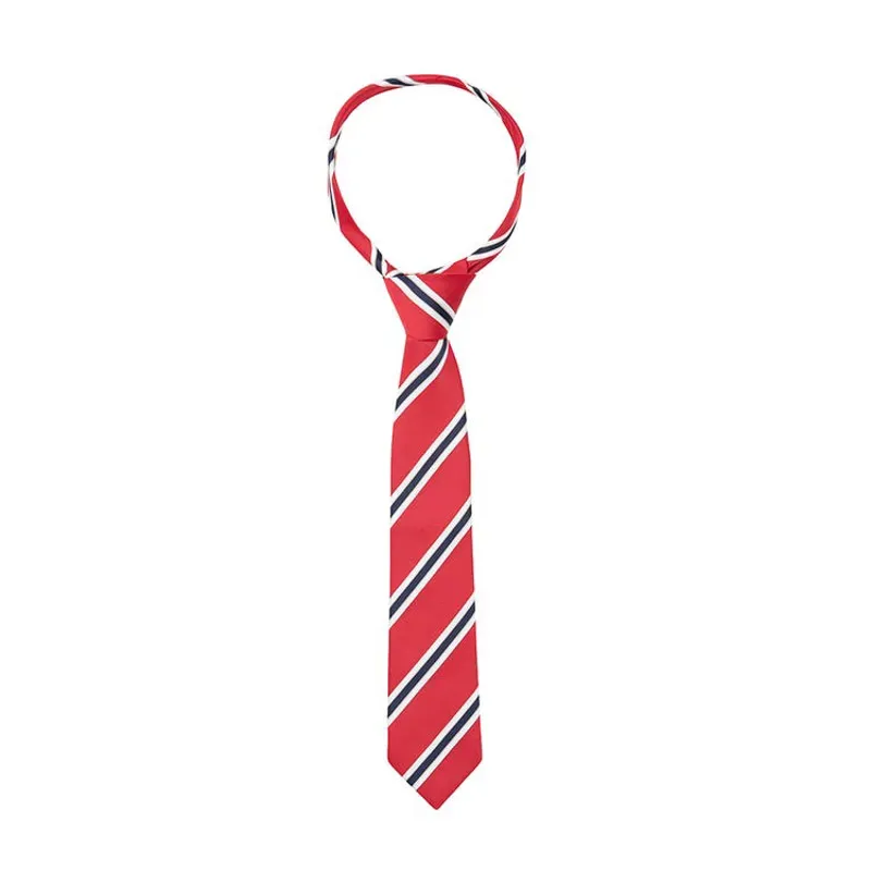 Supreme Products Show Tie - - Red/Navy Stripe