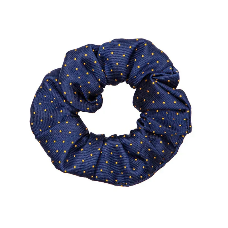 Supreme Products One Size Show Scrunchie in Navy/Gold Spot