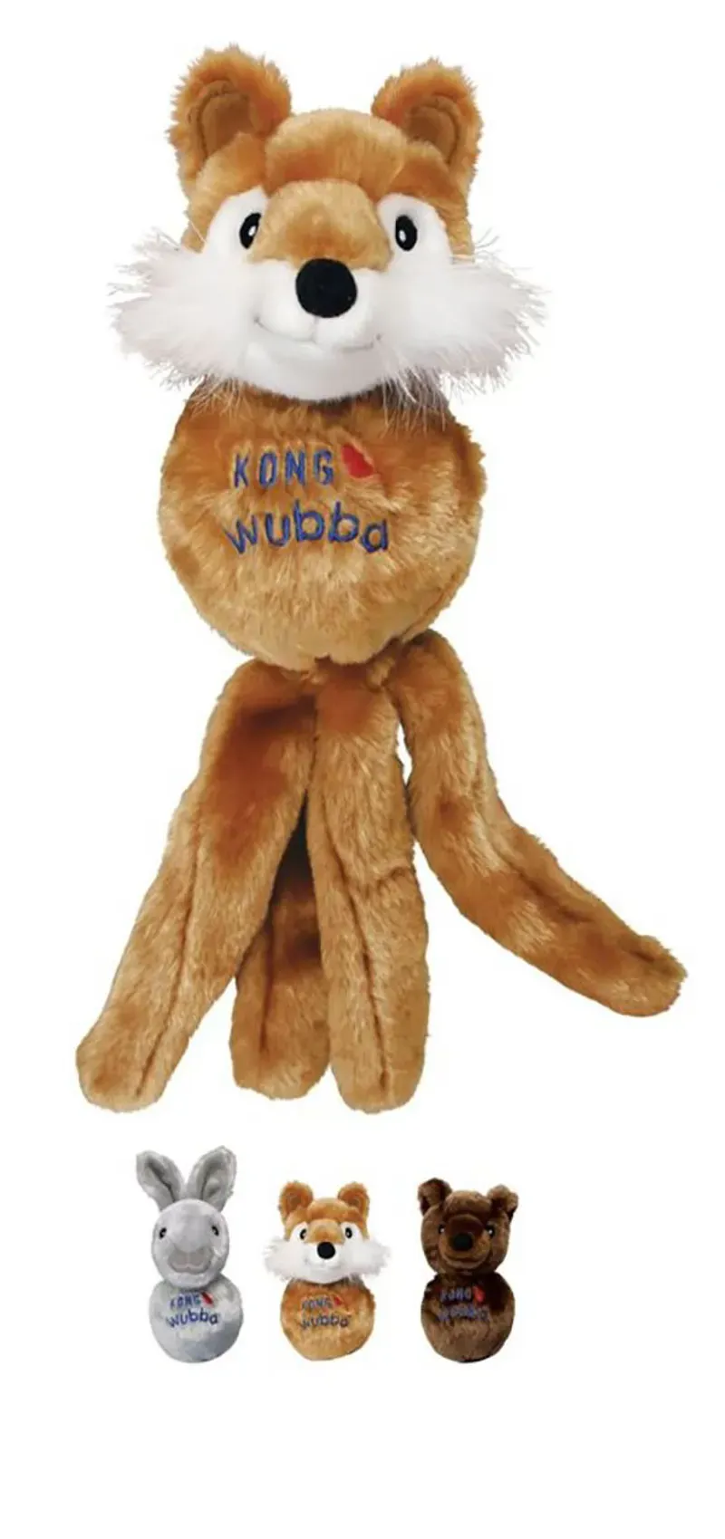 Kong Large Wubba Friends in Assorted Colours