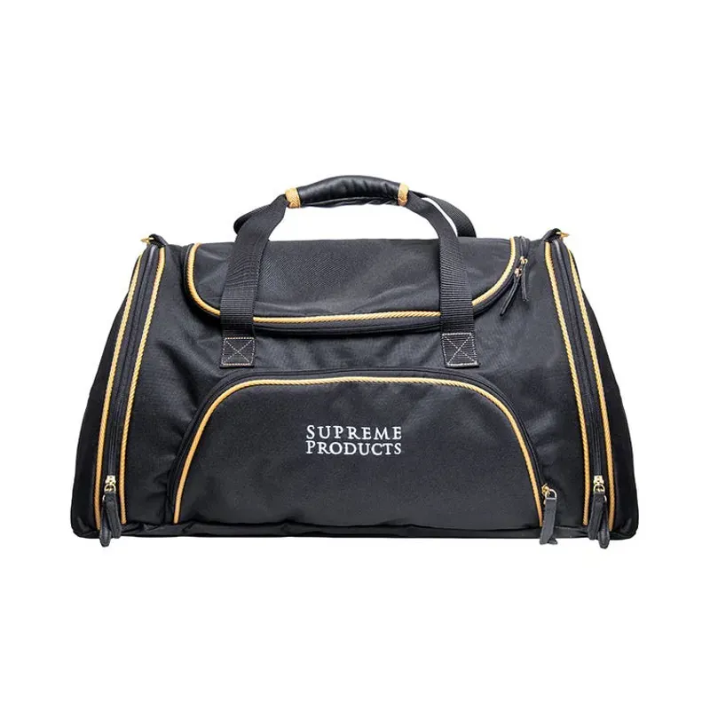Supreme Products One Size Pro Groom Show Kit Duffle Bag in Black/Gold