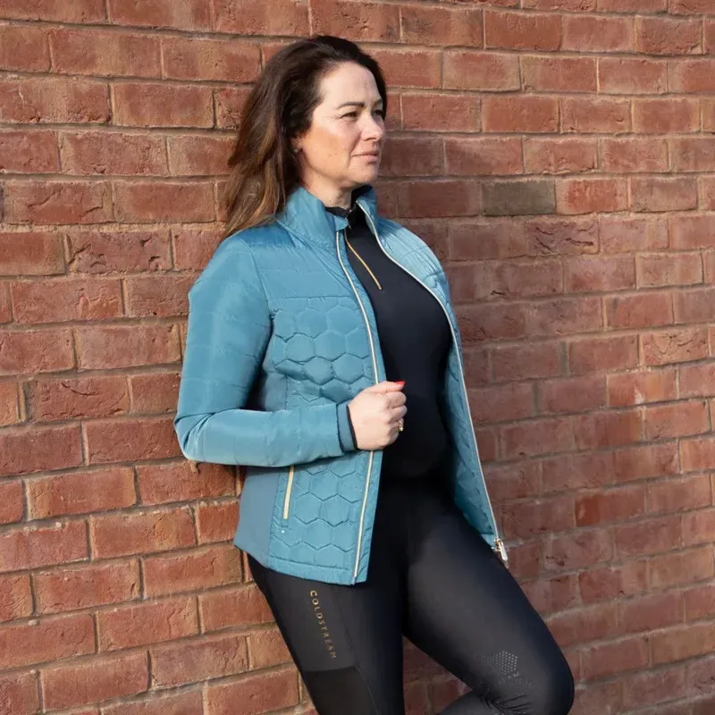 Coldstream Linton Lightweight Jacket in Cool Slate Blue-6