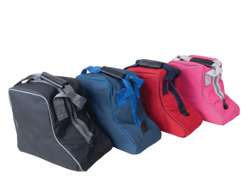 Rhinegold Short Boot Bag in Dark Pink-1
