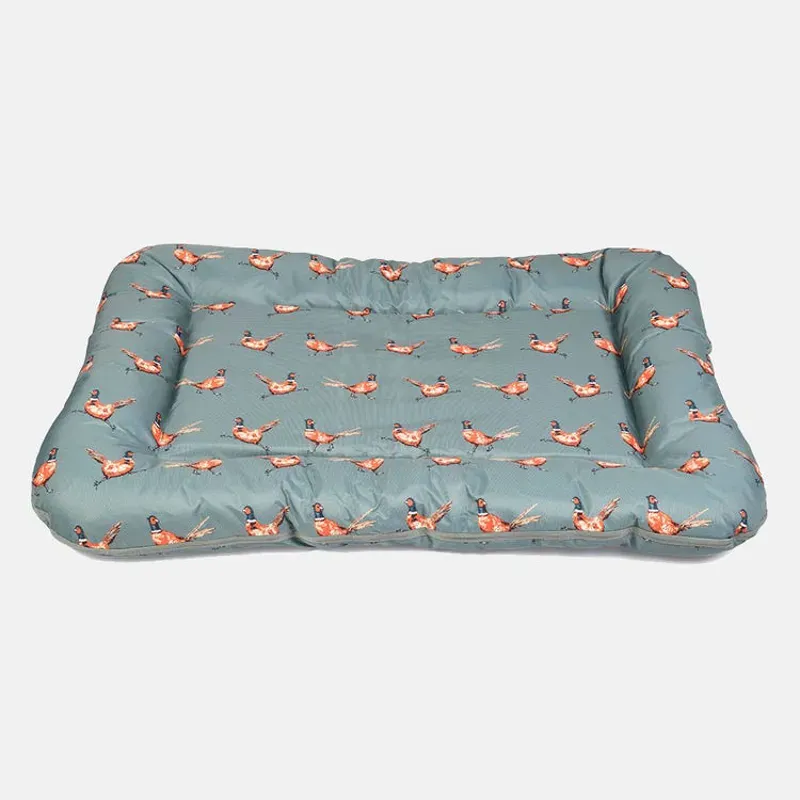House Of Paws Water Resistant Crate Mat - PHEASANT Large