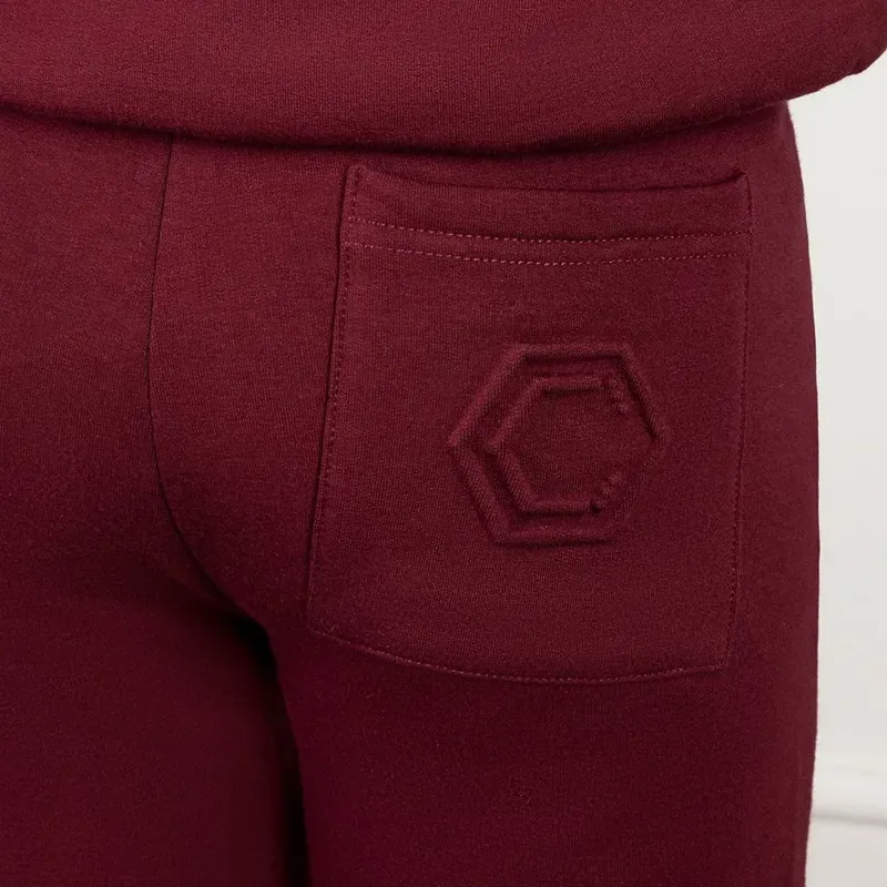 Coldstream Next Generation Cheswick Diamante Lounge Pants in Windsor Wine-3