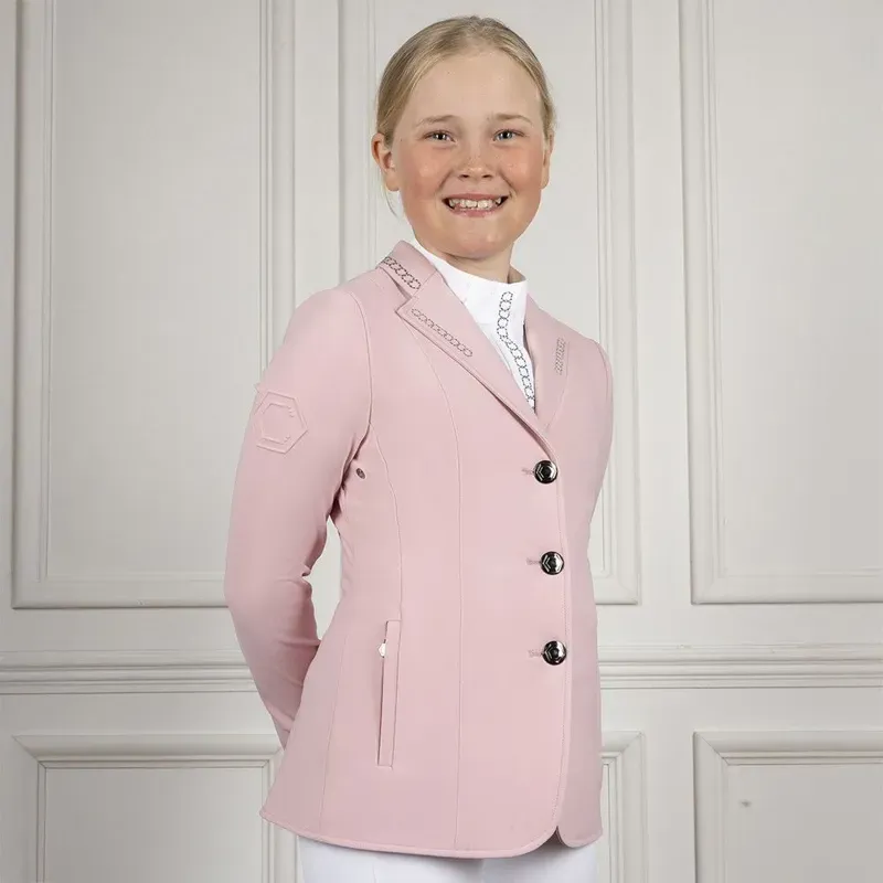 Coldstream Next Generation Clarilaw Diamante Show Jacket in Blush Pink