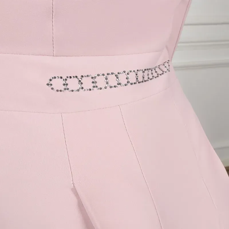 Coldstream Next Generation Clarilaw Diamante Show Jacket in Blush Pink-3