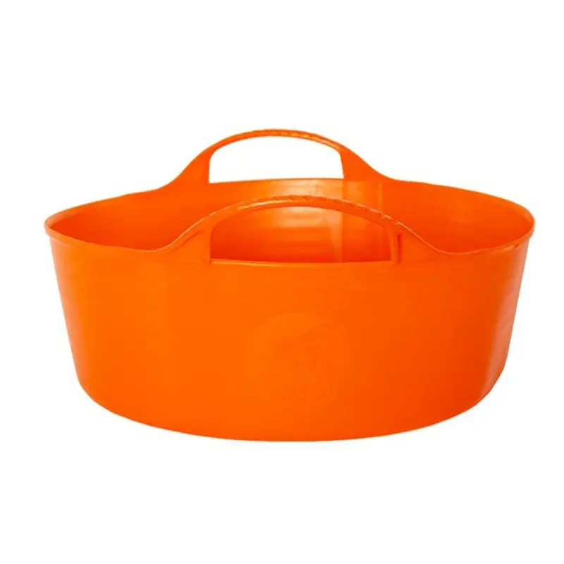 Faulks and Cox Red Gorilla Flexible 5-litre Mini Tub in Orange
