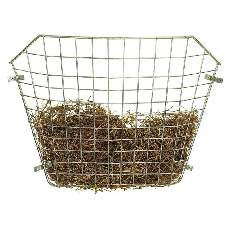 STUBBS Corner Mounting Haylage Rack in Silver