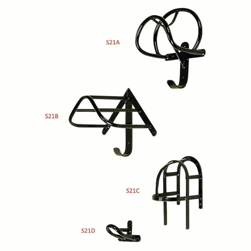 STUBBS Set of 4 Harness Rack Set in Black 