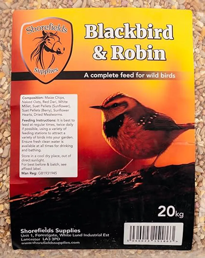 Shorefields Robin and Small Bird Food 20kg