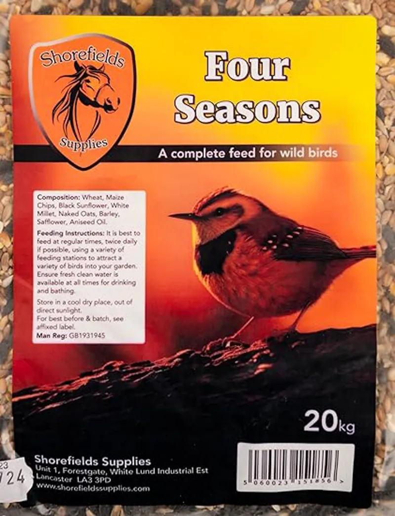 Shorefields Four Seasons Premium Bird Food 20kg