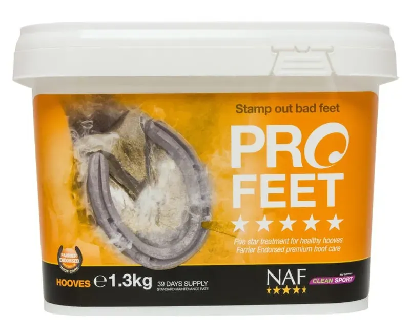 NAF Five Star Pro Feet Powder in Yellow