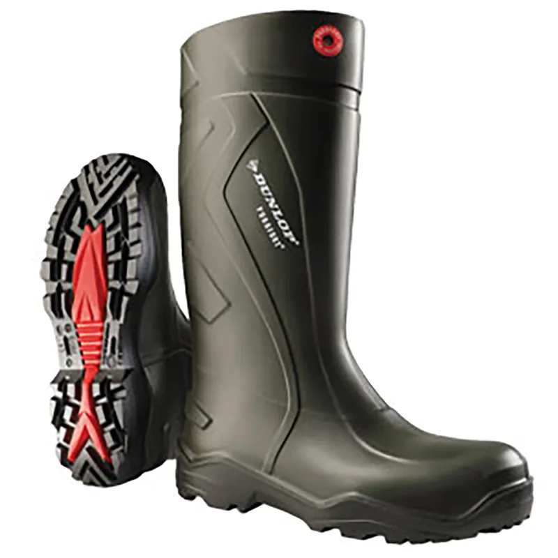 Dunlop Purofort Plus in Green/Black-1