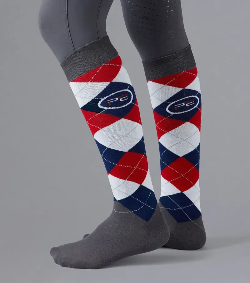 Premier Equine 4 Season Socks in Classic Check