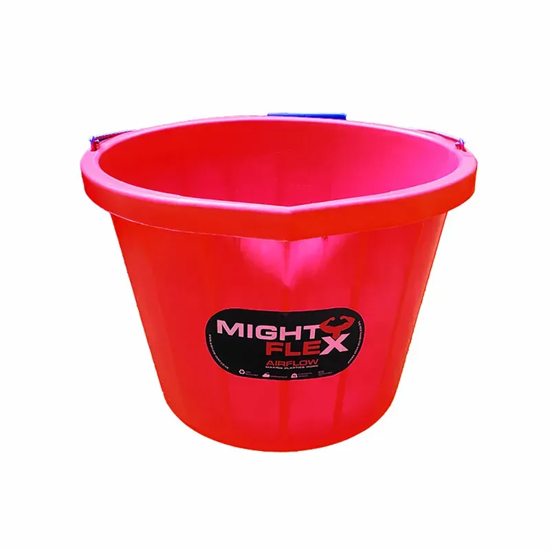 Airflow Hoof Proof 15lt Heavy Duty Multi Purpose Bucket in Red