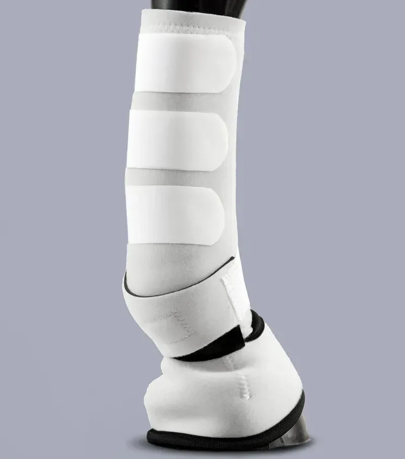 Premier Equine Air-Tech Combo Sports Medicine Boots in White-2