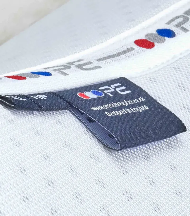 Premier Equine Full Airtechnology Shockproof Wool Half Pad in White/Natural-1