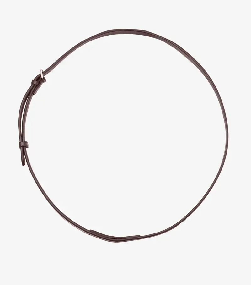 Premier Equine Altino Horse Neck Strap in Brown-2