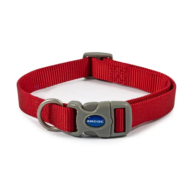 Ancol Viva Adjustable Collar in Red