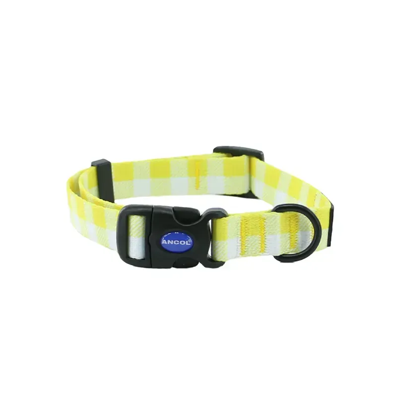 Ancol Soho Pet Collar - Large (45 Cm X 70 Cm) YELLOW CHECK large (45 x 70cm)
