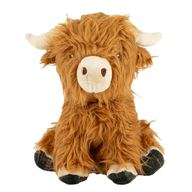 Ancol 23cm Heritage Fergus Highland Cow in Brown