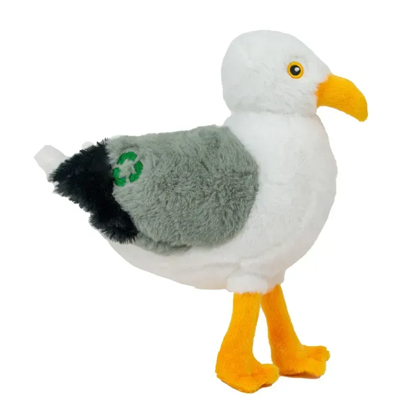 Ancol 40cm Made From Seagull Toy in White