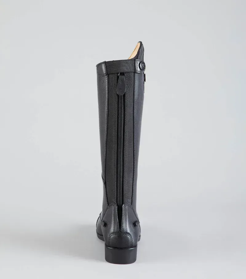 Premier Equine Junior Anima Synthetic Field Tall Riding Boot in Black-2