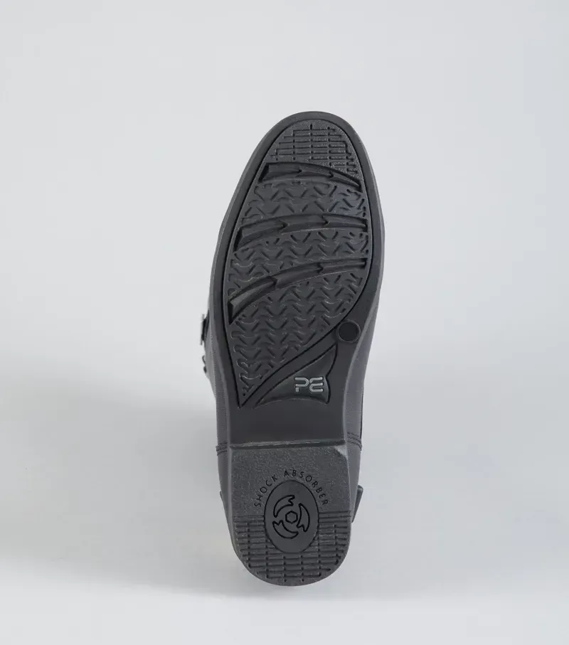 Premier Equine Junior Anima Synthetic Field Tall Riding Boot in Black-4