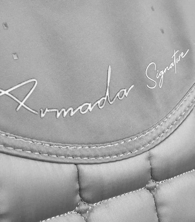 Premier Equine Armada Close Contact Dressage Square in Grey-5