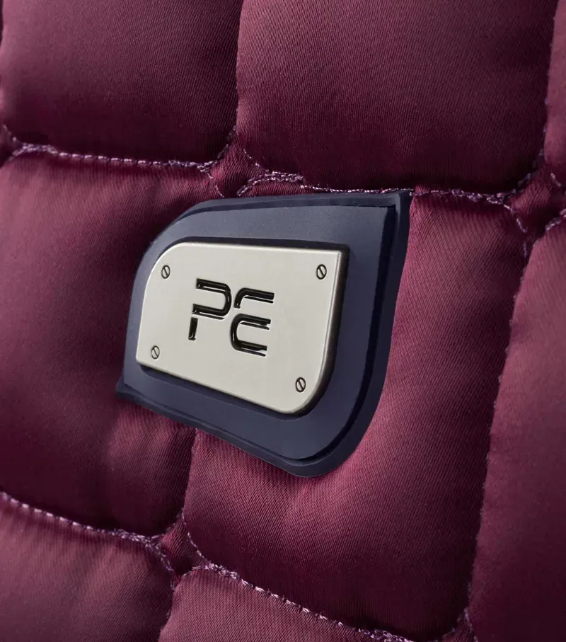 Premier Equine Armada Close Contact Dressage Square in Wine-1