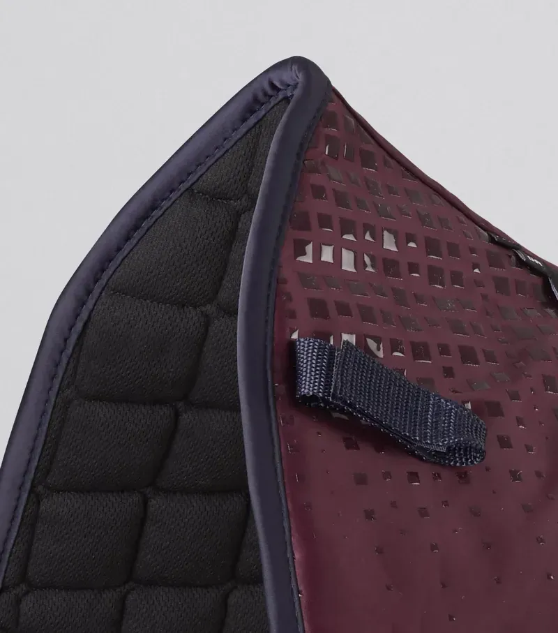 Premier Equine Armada Close Contact Dressage Square in Wine-2