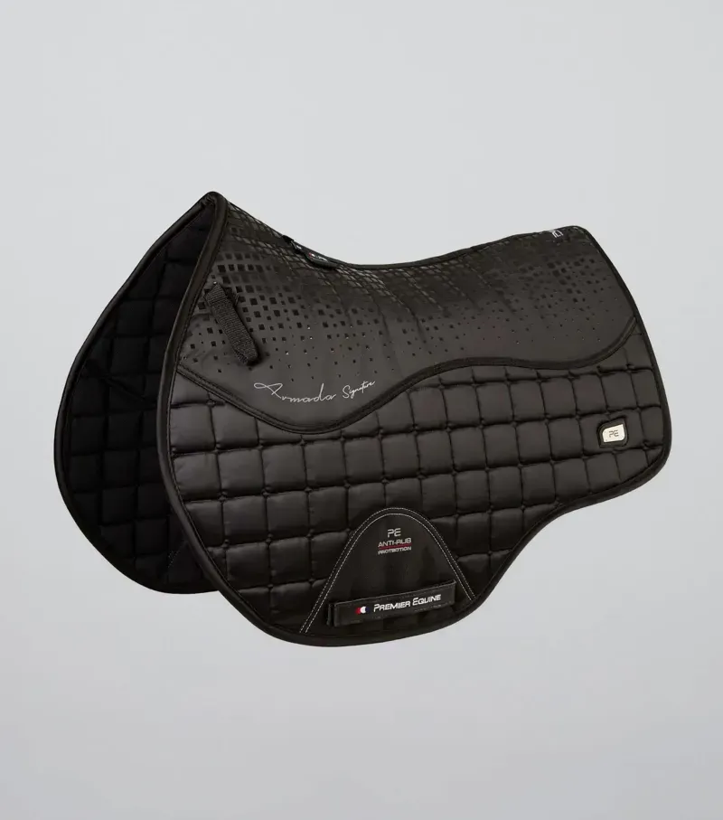 Premier Equine Armada Close Contact GP/Jump Square in Black