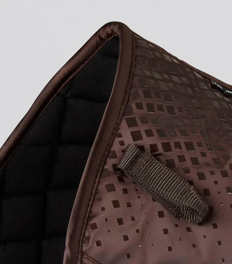 Premier Equine Armada Close Contact GP/Jump Square in Brown-3