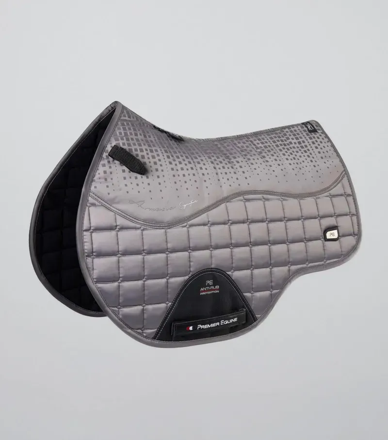 Premier Equine Armada Close Contact GP/Jump Square in Grey